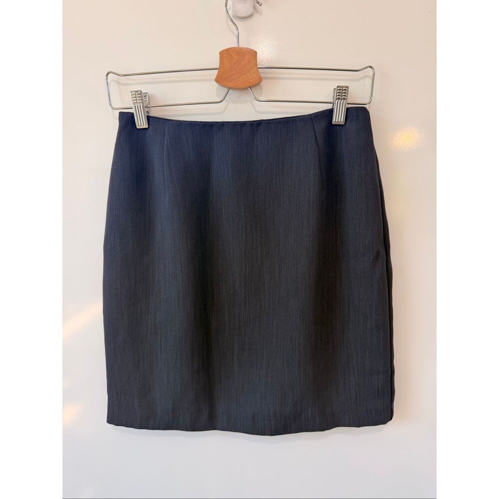 Alia Vintage Charcoal‎ Lined Mini Skirt Size 6